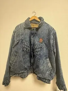 ケミカルウォッシュ デニムジャケット