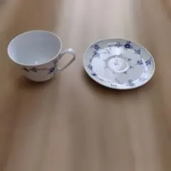 Meissen (マイセン) プレート 透かし網 インドの華＆カップソーサー