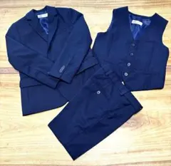 H＆M ネイビー スーツ3点SET 120