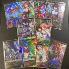 ガンダムアーセナルベース 10枚セット マイティーストライクフリーダム等