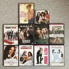 ジュリア・ロバーツ 映画DVD まとめて10本セット プリティ・ウーマン 他