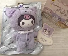 【未使用】サンリオ ラテベイビー ぬいぐるみ　クロミちゃんラテクマ　TOPTOYのサムネイル