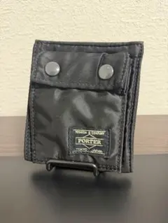 PORTER TANKER ポーター タンカー 二つ折り財布 ブラックのサムネイル