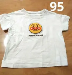 アンパンマン　半袖　95 BANDAI　ワッペン