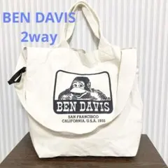 BEN DAVIS キャンバス ショルダーバッグ バンドバッグ 肩掛け トートのサムネイル
