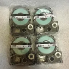 【新品未使用】TEPRA SS9K ホワイトテープ 9mm 4個セット