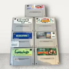 あ*む様 スーパーファミコン ソフト まとめ売り 8本 聖剣伝説 ドンキーコング
