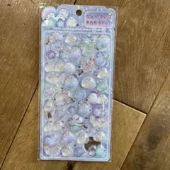 ボンボンドロップシール　ダイヤモンドポップシール　シマエナガ