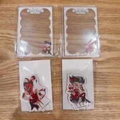 ストラス デコケース アクスタ ヘルヴァボス アニメイトカフェ 