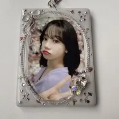 トレカキーホルダー　韓国　トレカ　レジン　デコ　硬質　ケース　トレカケース　bj