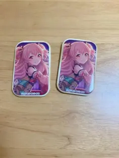 プロセカ　愛莉　桃井愛莉　缶バッチ　缶バッジ　スクエア缶