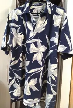 Polo by Ralph Lauren 花柄 アロハ半袖シャツ L USA製
