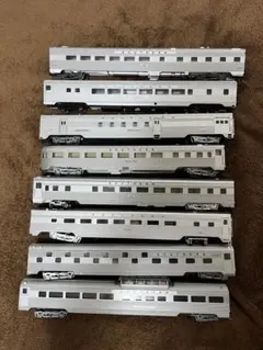 【希少】アメリカ製 HOゲージ　客車8両セット　Con-Cor