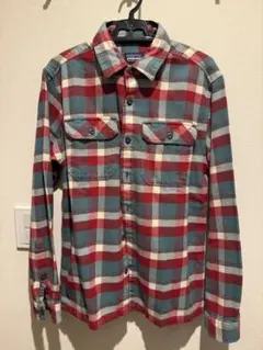 Ｓ◎パタゴニア★裾ボックスタイプ/ネルシャツ/53947/ブロックチェック