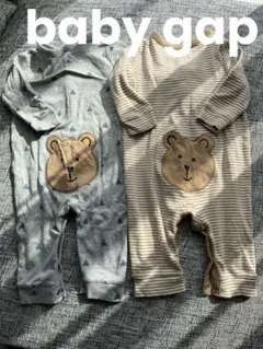 baby gap GAP ギャップ　ベビー　くまけつ　ロンパース　6-12