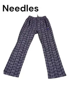 美品☆Needlesナロートラックパンツ メンズXSサイズ パピヨン 蝶 総柄のサムネイル