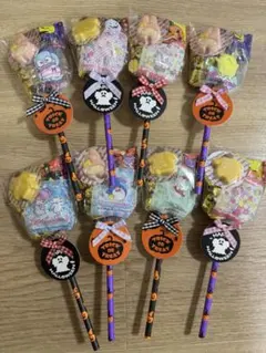 【8点セット】サンリオ ハロウィン お菓子ブーケ プチギフト
