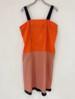 MARNI バイカラー ノースリーブ スパンコール ドレスのサムネイル