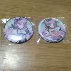 映画　キミプリ　キュアキッス缶バッジ２種