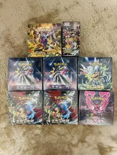 【シュリンク付き】ポケモンカードゲーム　8boxセット売り