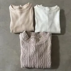 まとめ売り　プティマイン　petitmain 長袖カットソー　Tシャツ　80