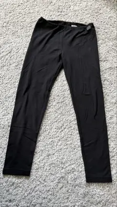 ユニクロ キッズ ヒートテックエクストラウォームタイツ（極暖）130 ブラック