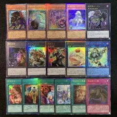 遊戯王　リミットオーバーコレクション　ヒローズ　レリーフ　16種　アルティメット