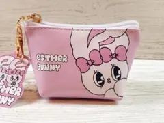 エスターバニー　三角ミニポーチ　フェイス　かわいい　キャラクター