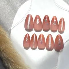 【サイズ選択無料】【即時購入OK】バラ グラデーション ニュアンス ネイルチップ