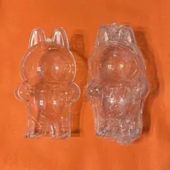 LABUBUラブブアクリル保護ケース 2個セット ラブブケース