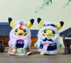 海外限定 中国限定 ピカチュウ セット ポケモン ペア 中華漢服