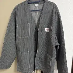 Mark Gonzales ストライプ カバーオール　Ｌサイズ