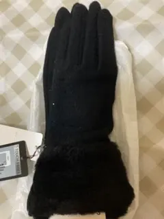 ジル スチュアートJILL STUART タッチパネル手袋 黒