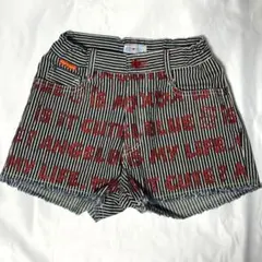 ANGEL BLUE エンジェルブルー　デニム　ショートパンツ　140 Sサイズ