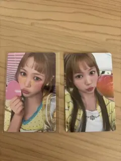 Hearts2Hearts YE_ON 特典トレカ