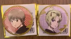 銀魂 刺激強めでお送りしておりますカフェ 缶バッジ 沖田・月詠