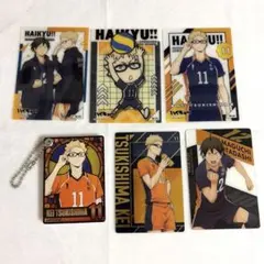 ハイキュー!! 月島蛍缶バッジ、月島蛍&山口忠クリアボードセット