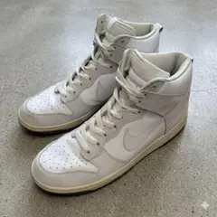 A.P.C.×NIKE DUNK HIGH 白×灰US9/27.0cm/apc - メルカリ
