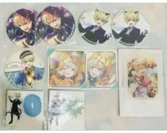 おべいみー　ルーク　チェキ15枚　アクスタ　ホロ缶バッジ　コースター2枚 おべいみー ルーク チェキ15枚 アクスタ ホロ缶バッジ コースター2枚