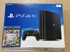 PS4 Pro 1TB CUH-7000B 箱付き GTA5ソフトセット