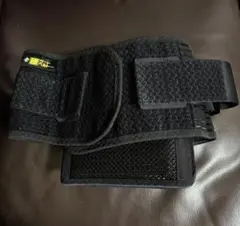 腰痛ベルト 黒 メッシュ素材 調整可能 S~M