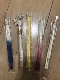 和装小物 5本セット　羽織紐　正絹