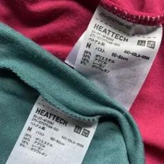☆UNIQLO ユニクロ ヒートテック 2枚セット　レアカラー Mサイズ☆