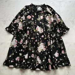 PINK HOUSE Berry Roseプリントチュニックブラウスのサムネイル