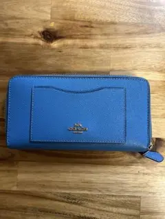 COACH コーチ　財布　水色