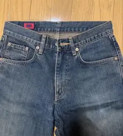 EDWIN503ダークブルーストレートデニム28-33