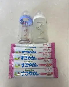 pigeon ガラス哺乳瓶2本(160ml）のセット