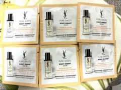 イヴ・サンローラン　ピュアショット ナイト リチャージセラム　6袋サンプル