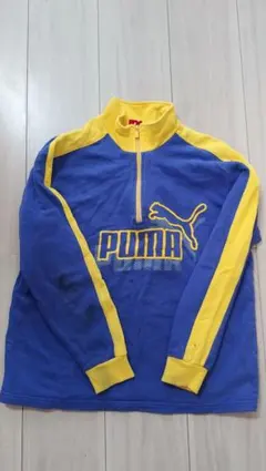 PUMAプーマロゴ裏起毛トレーナー150