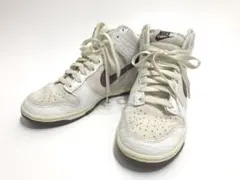 ナイキ スニーカー ダンク ハイ 23cm ライトオールウッド サミットホワイト